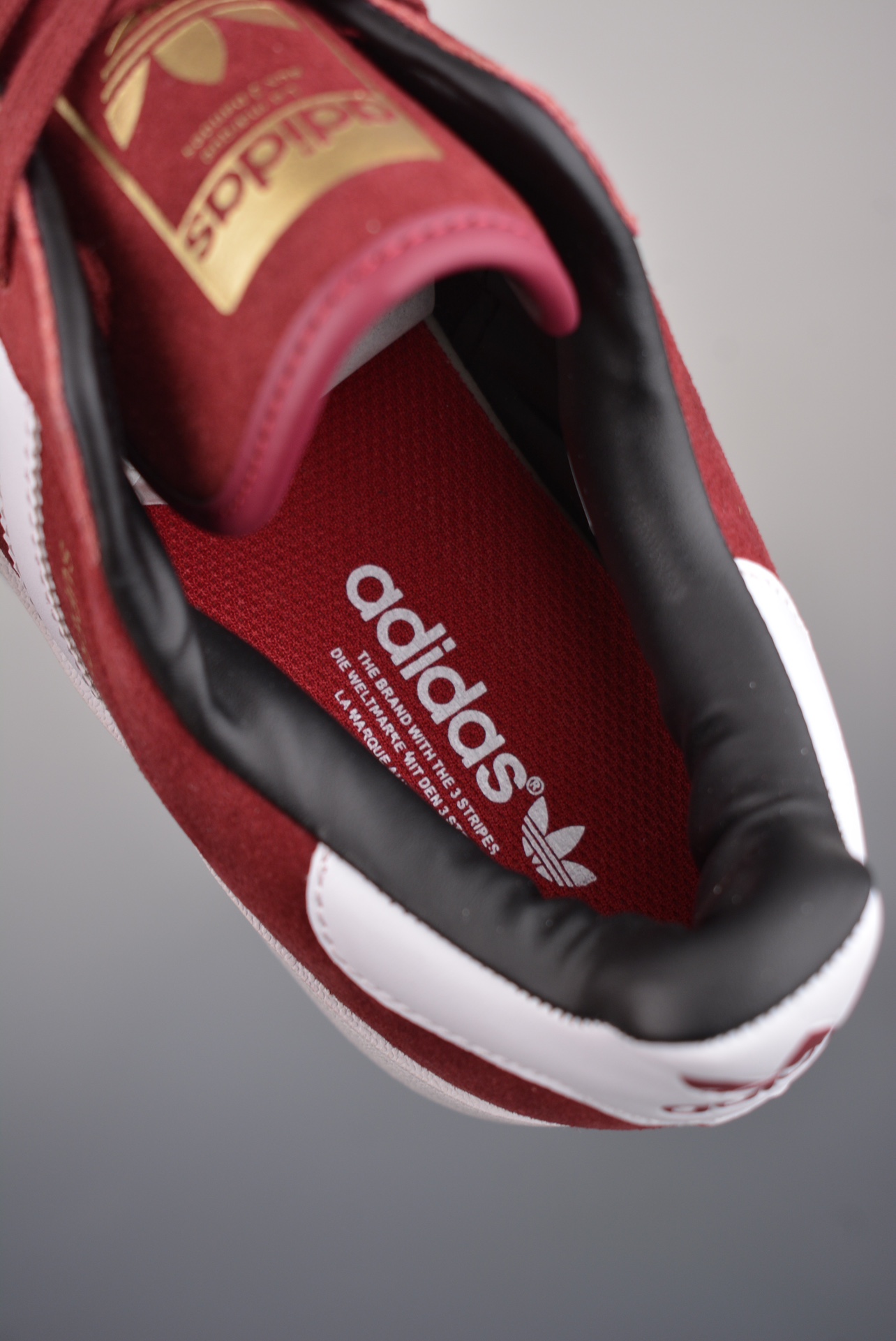 Adidas Originals Superstar XLG Burgundy Red and White IE9872