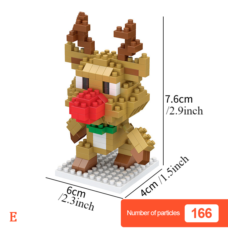 (🌲Early Christmas Sale- SAVE 49% OFF)DIY creative building block model-BUY 2 GET 10% OFF