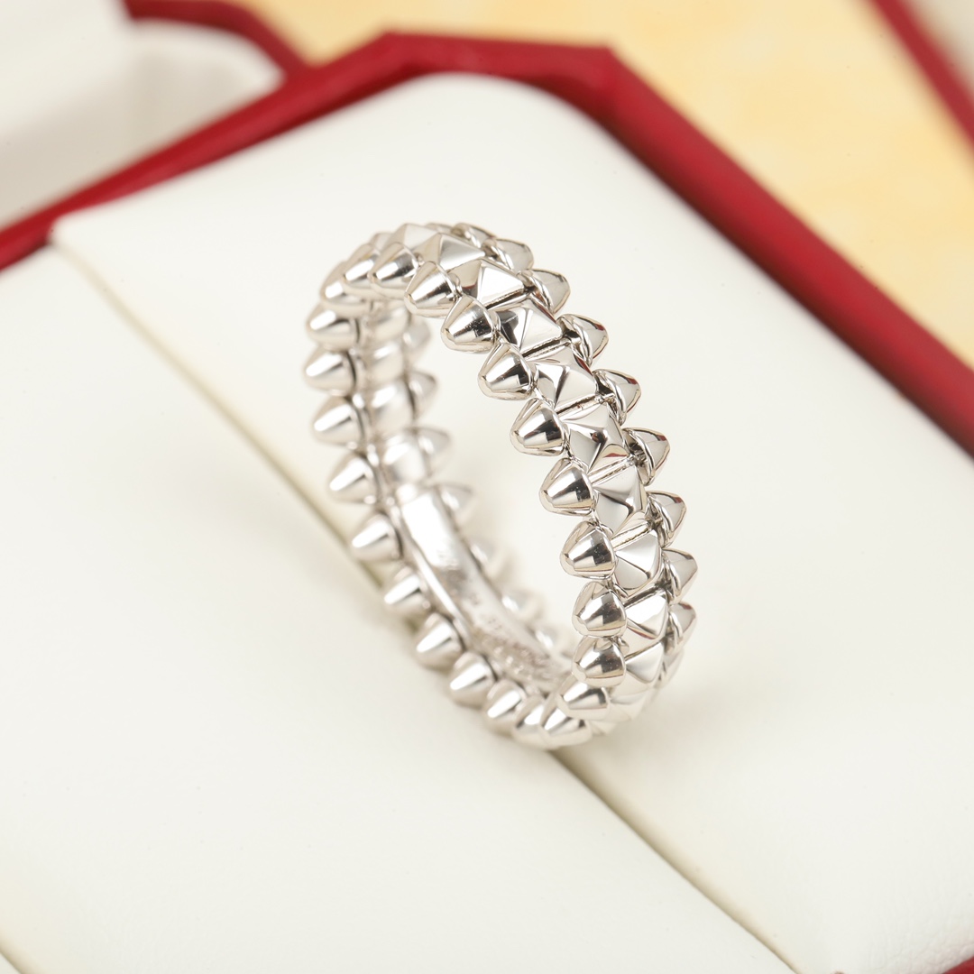 Cartier rivet ring