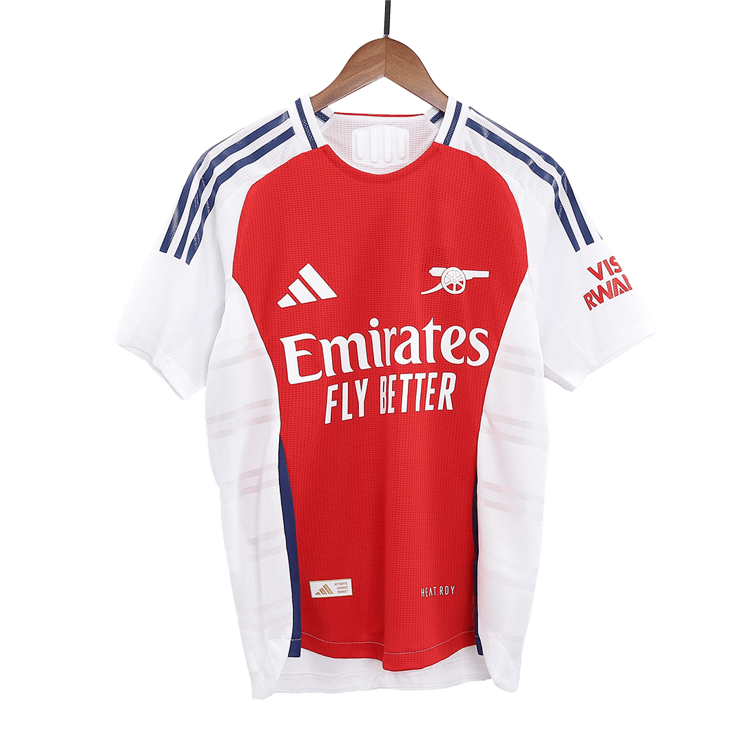 RICE No. 41 Arsenal Home Authentic Football Shirt 2024/25