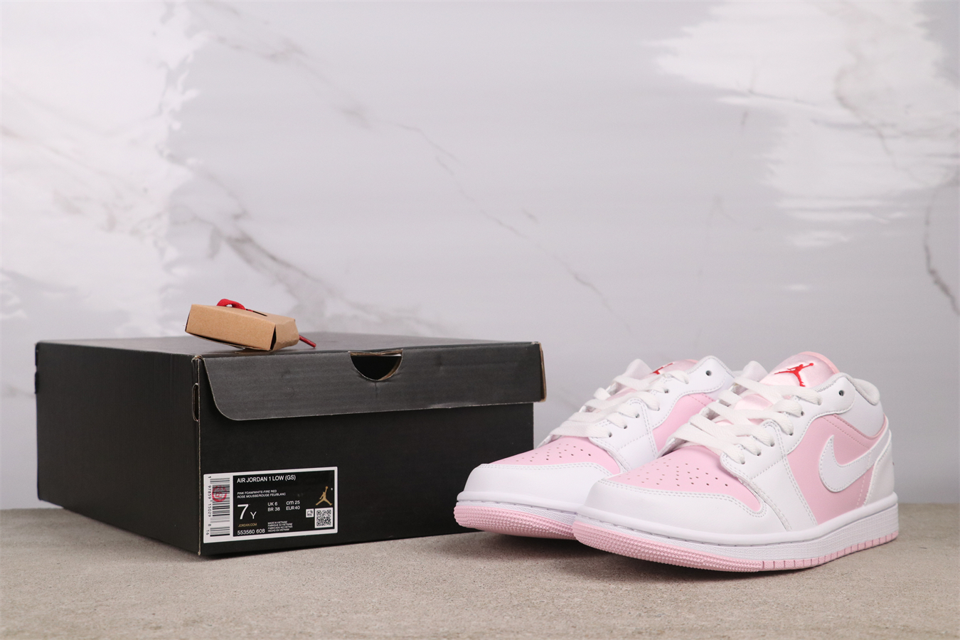Air Jordan 1 Low 'Pink Foam' 553560-608