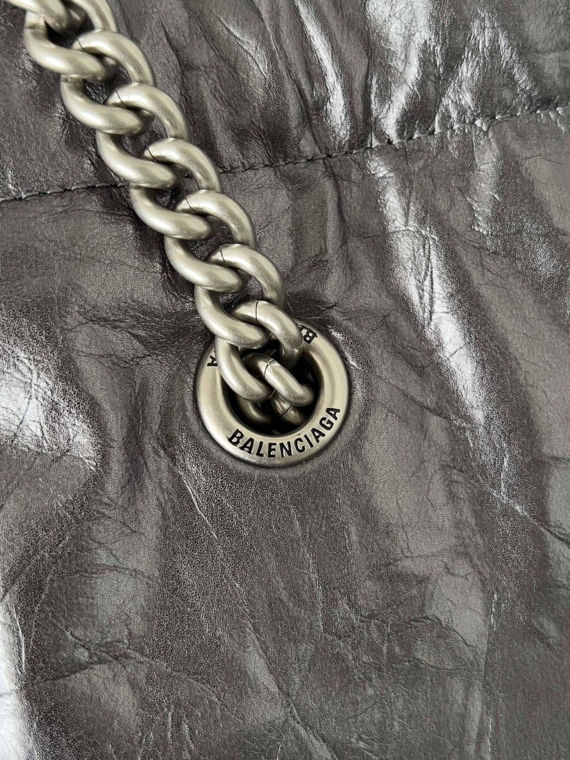 Balenciaga Crush Trash Clutch Small