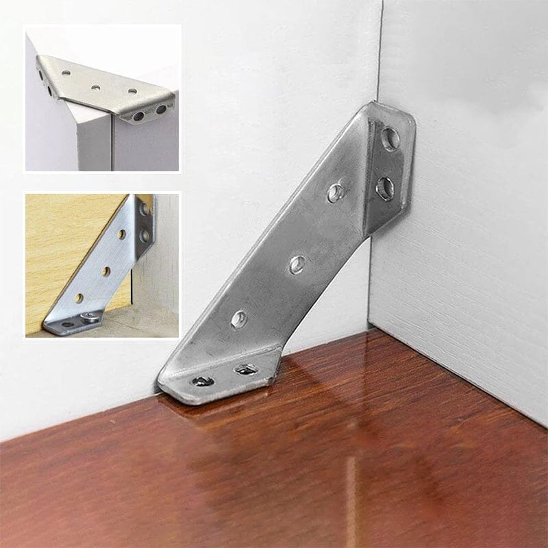 🧑‍🔧Universal Stainless Steel Furniture Corner Connector🛠