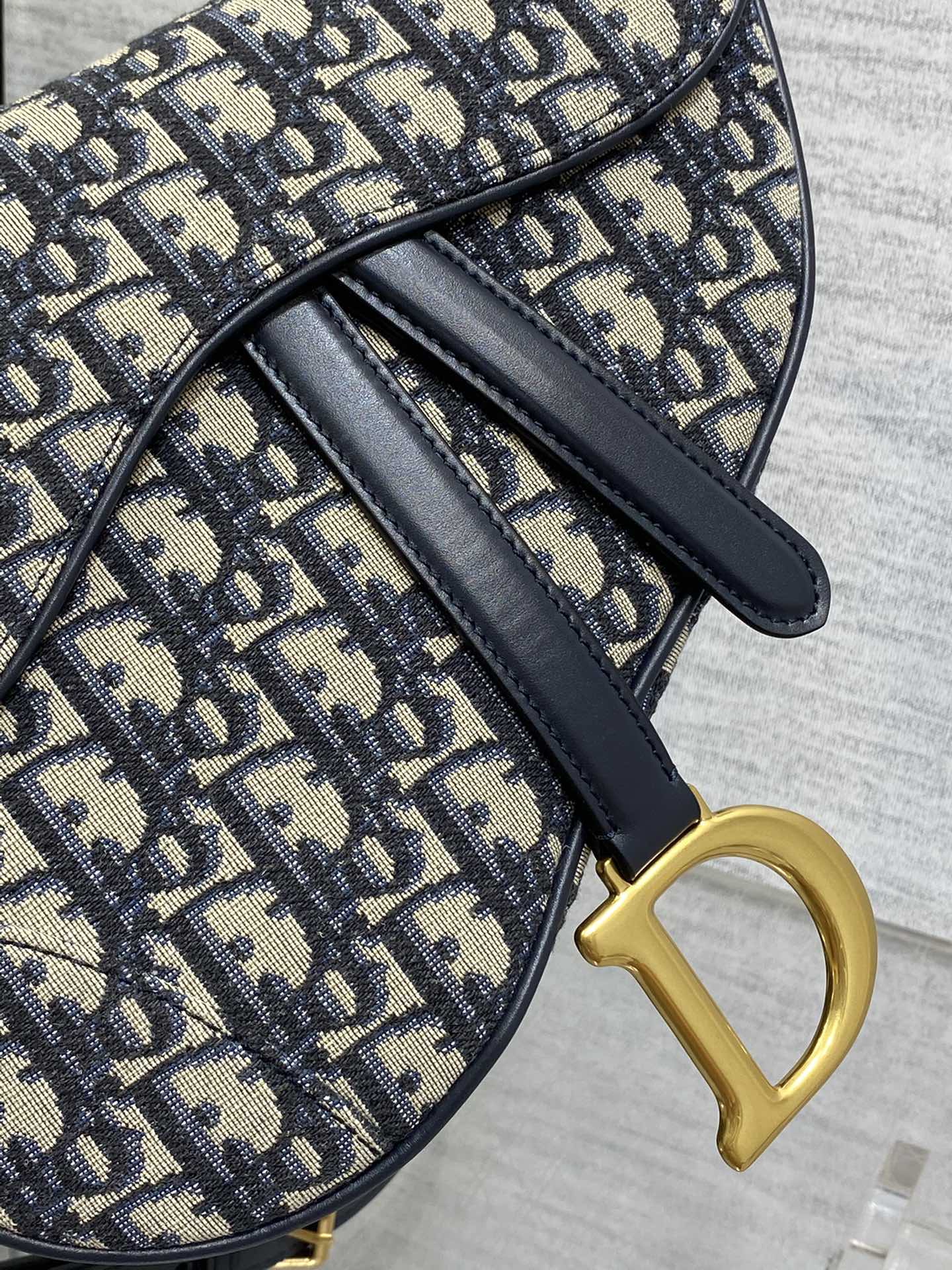 Dior CD Saddle Classic Saddle Bag