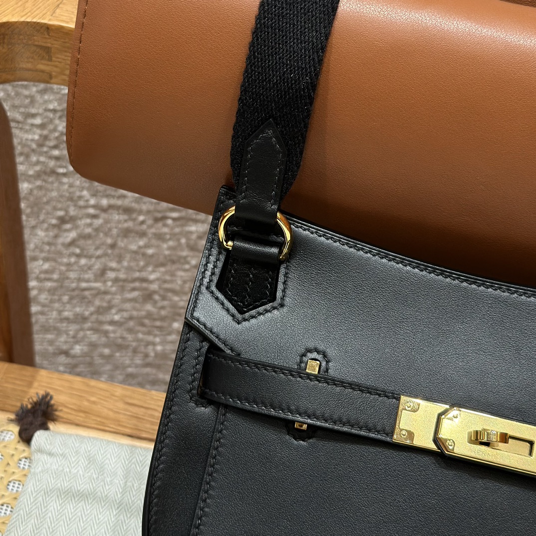 Hermes Jypsiere mini ck89Noir (Handmade to order)