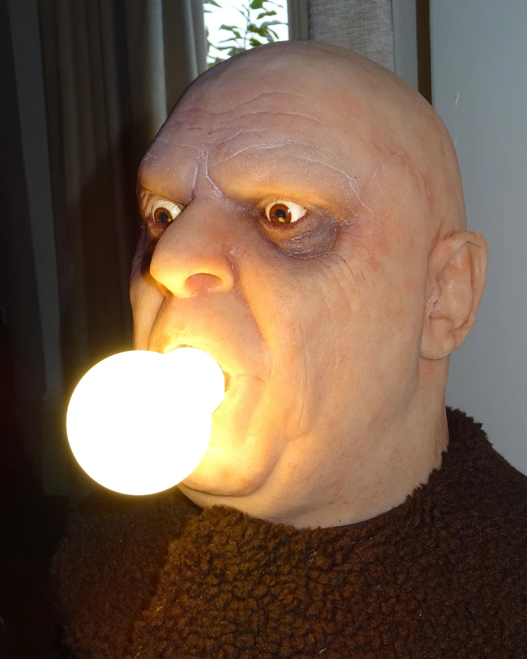 🎃HALLOWEEN SALE🎃 UNCLE FESTER LAMP (THE ADDAMS FAMILY 1964, 
