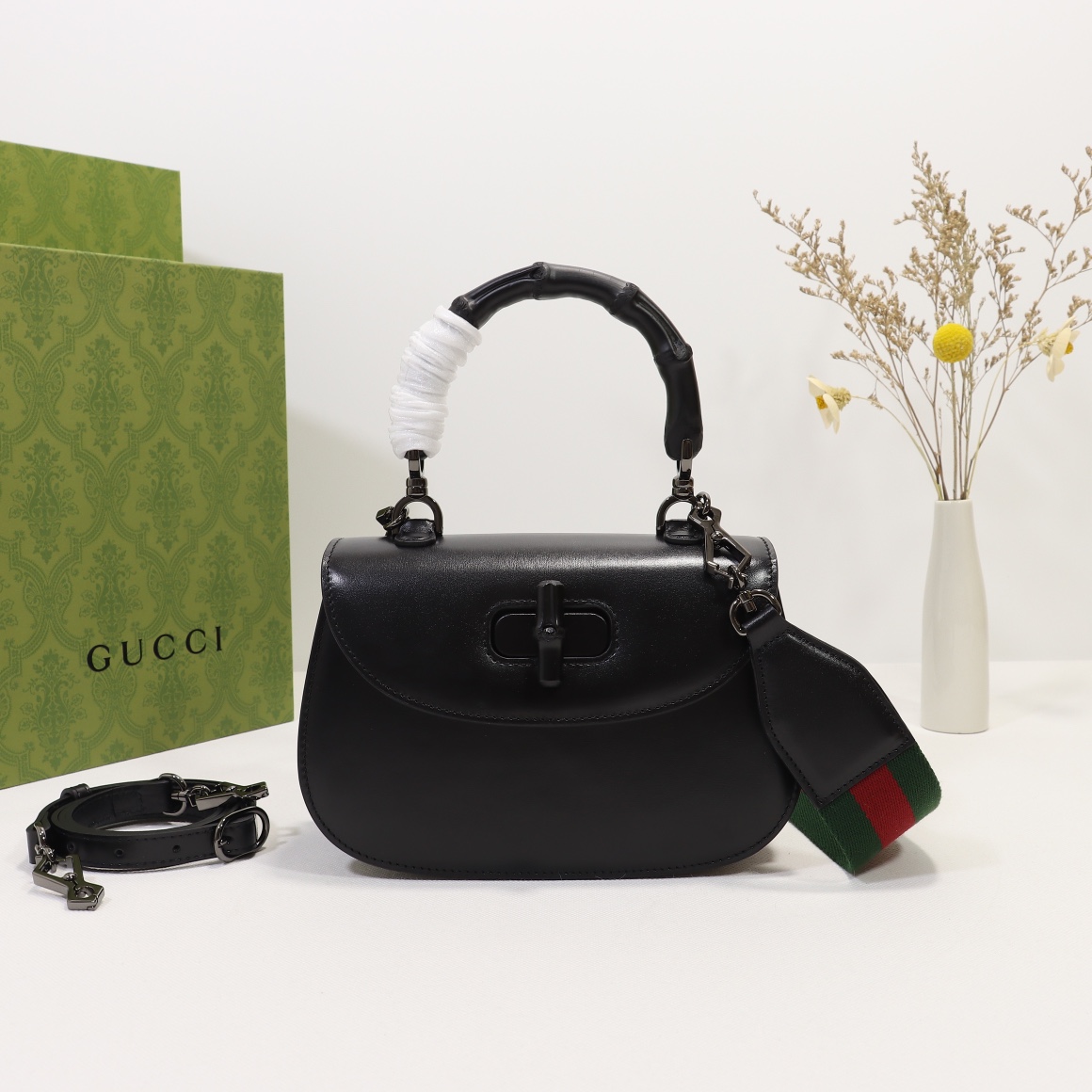 Gucci Bamboo 1947 small bag ‎ ‎675797 10ODP 1060