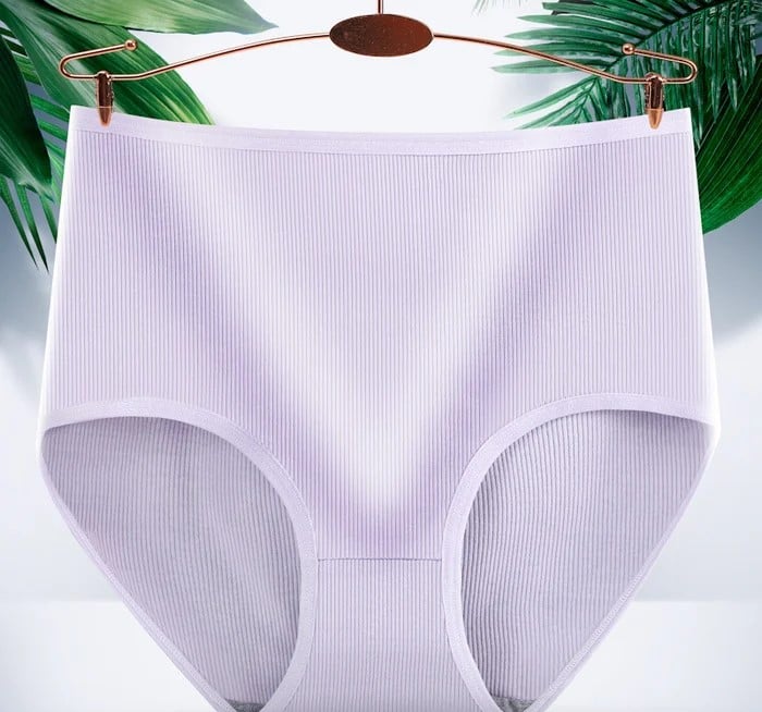 ladies high waist butt lift antibacterial hygroscopic underwear