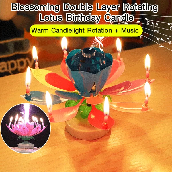 ⚡2024 New Year Special Sale-Magic Music Flower Birthday Candle