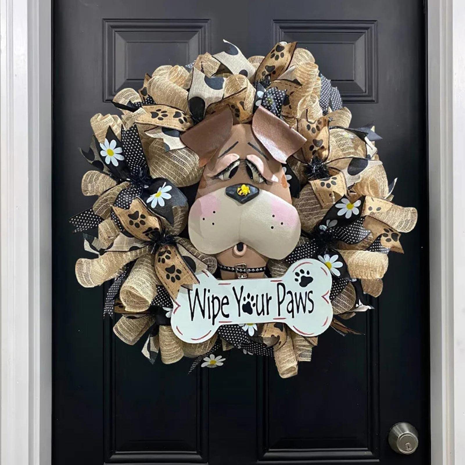ON SALE🔥Adorable Dog theme wreath - 
