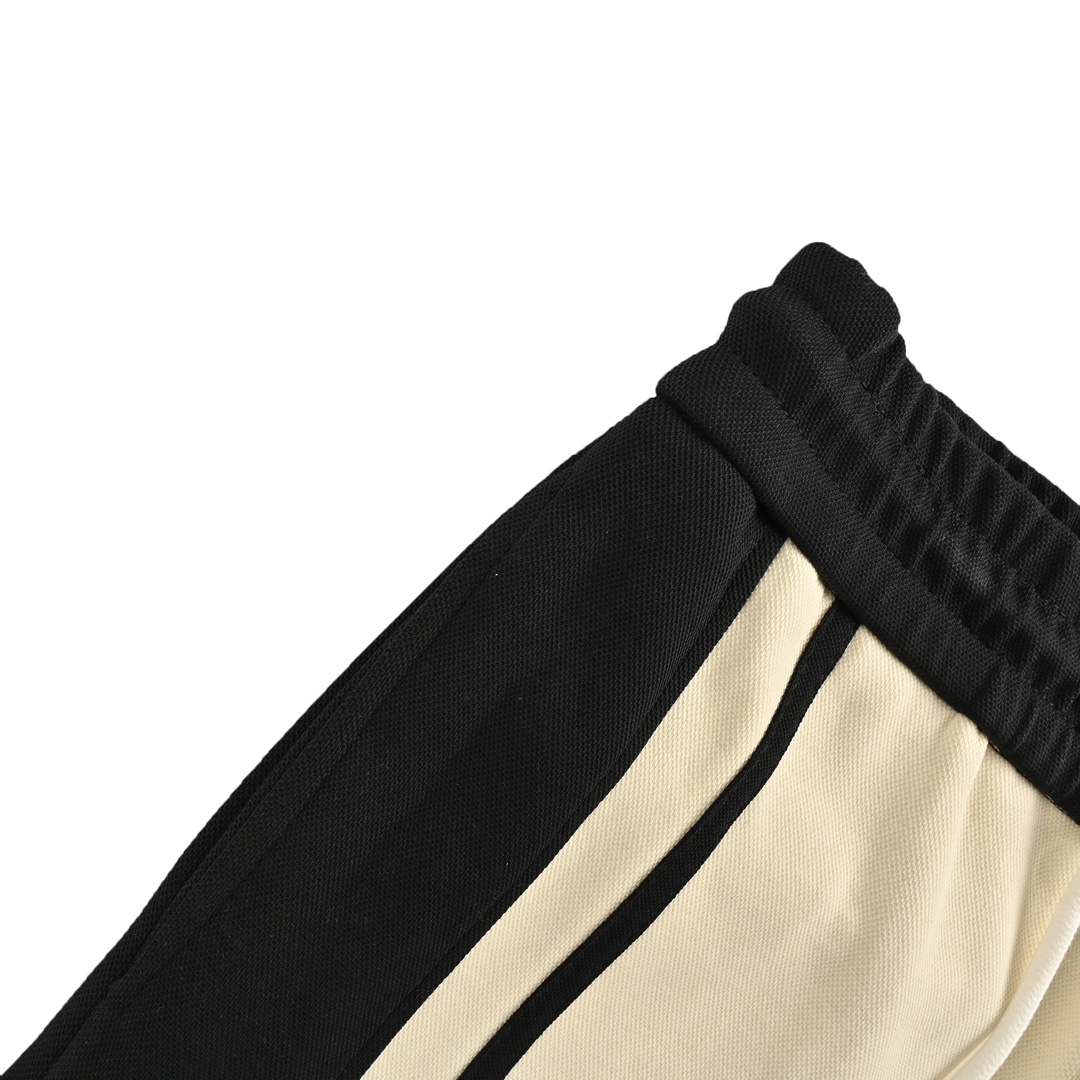 Loewe 24Fw colorblock embroidered logo trousers
