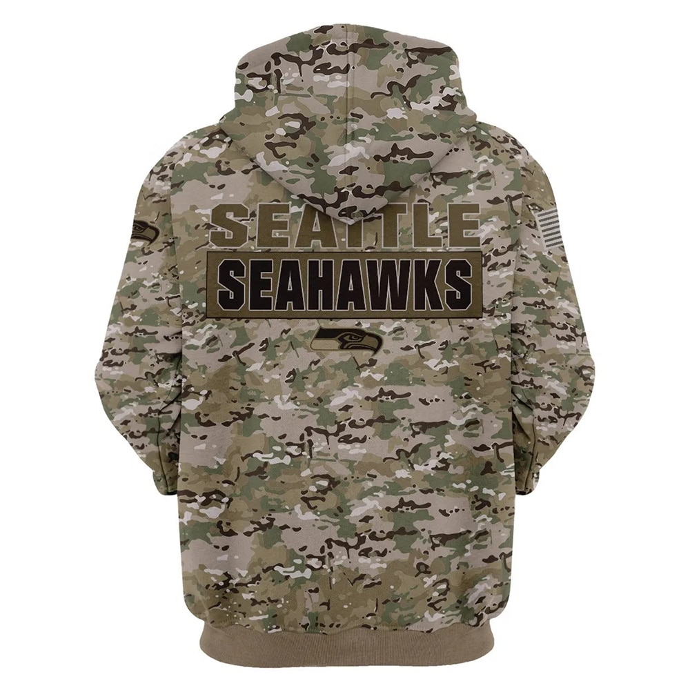 SEATTLE SEAHAWKS 3D HOODIE SSSS004
