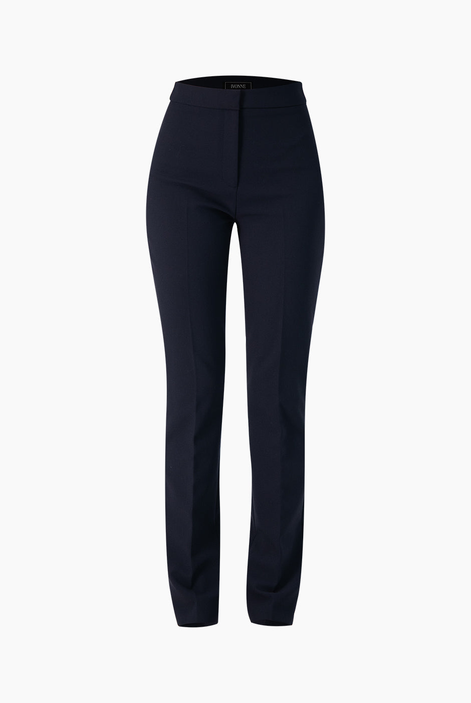 Pantalon recto color marino