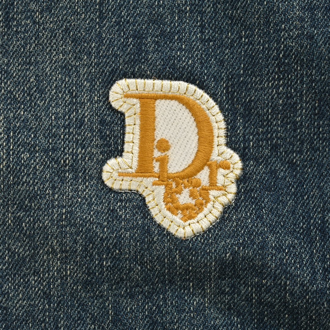 Dior 24Fw denim baseball jacket