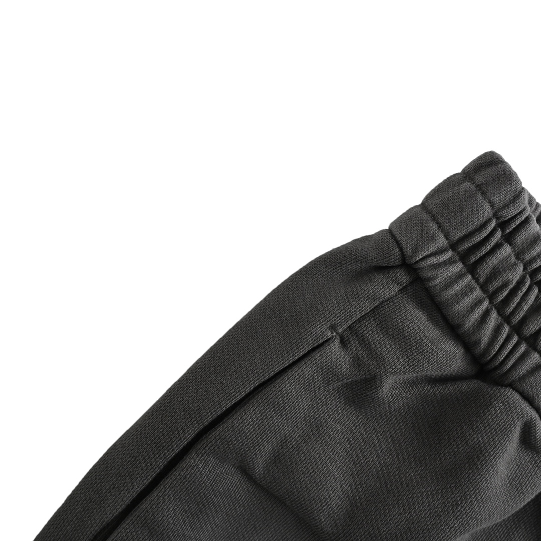 Fendi Heavy Grey Distressed Washed Gradient Trousers