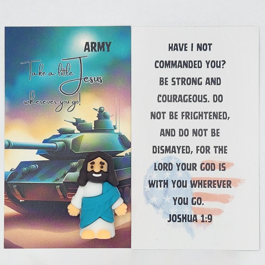 Fighter Gifts Little Jesus
