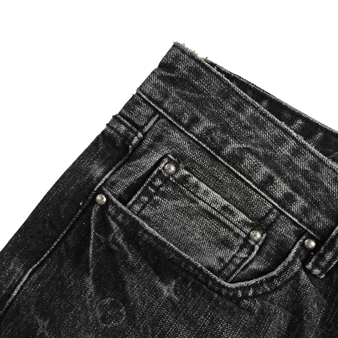Louis Vuitton Back Pocket Western Denim Pants