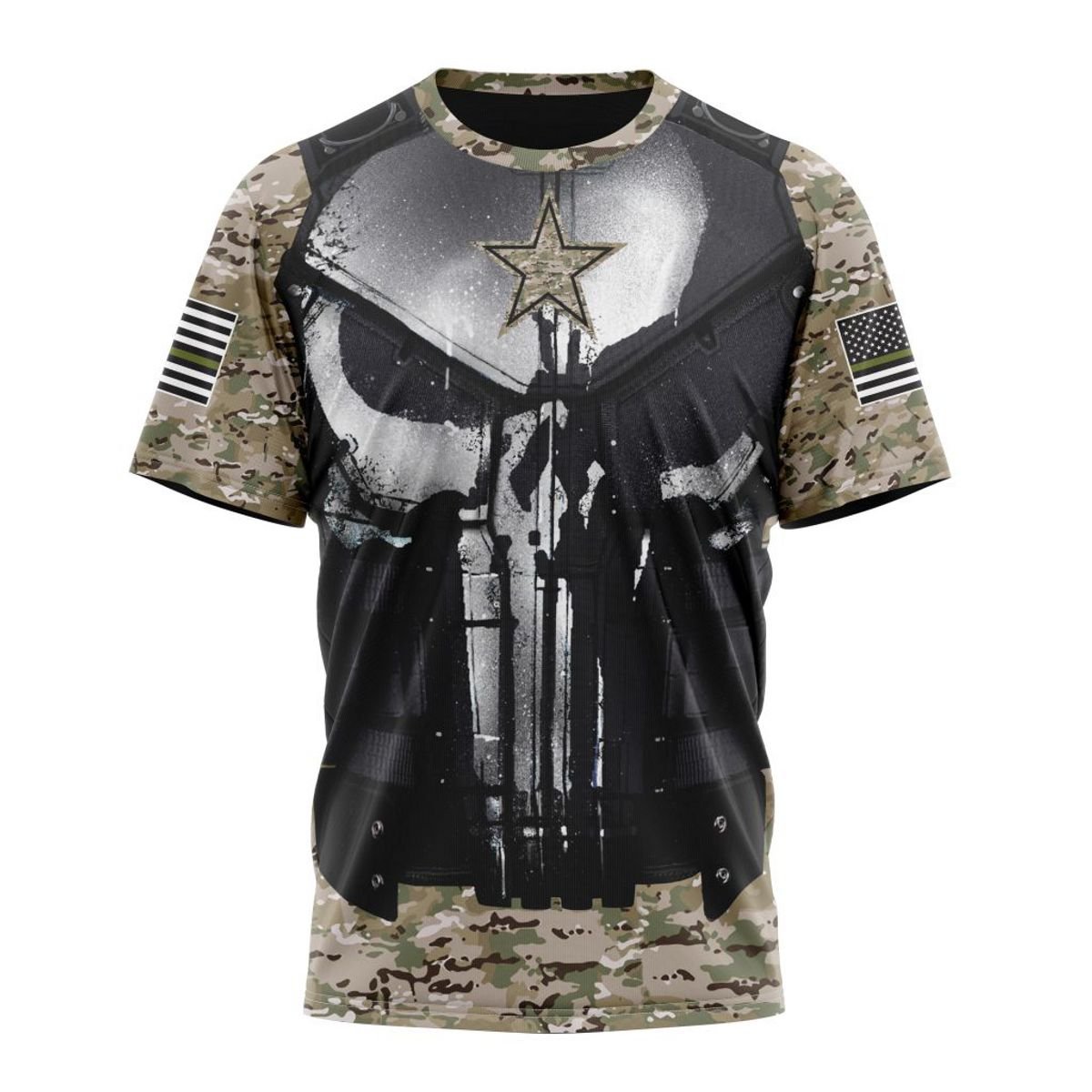 DALLAS COWBOYS 3D HOODIE SPECIAL VETERAN KITS