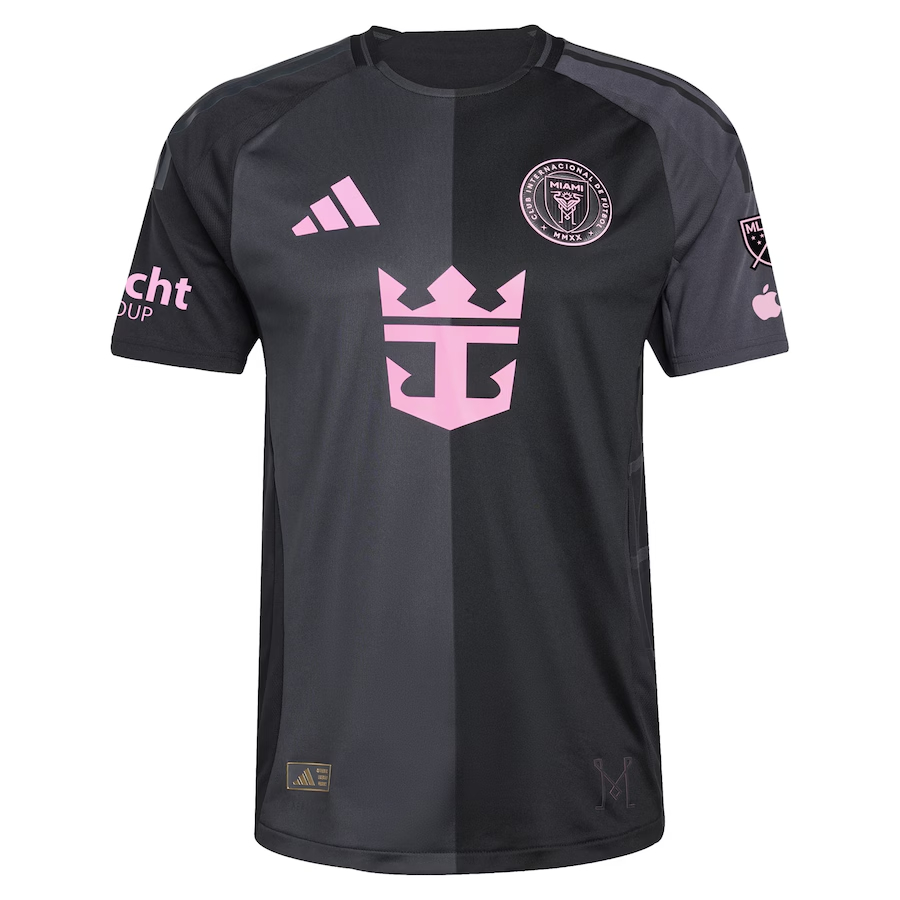 Lionel Messi Inter Miami CF adidas 2025 Euforia Authentic Player Jersey - Light Pink/Black
