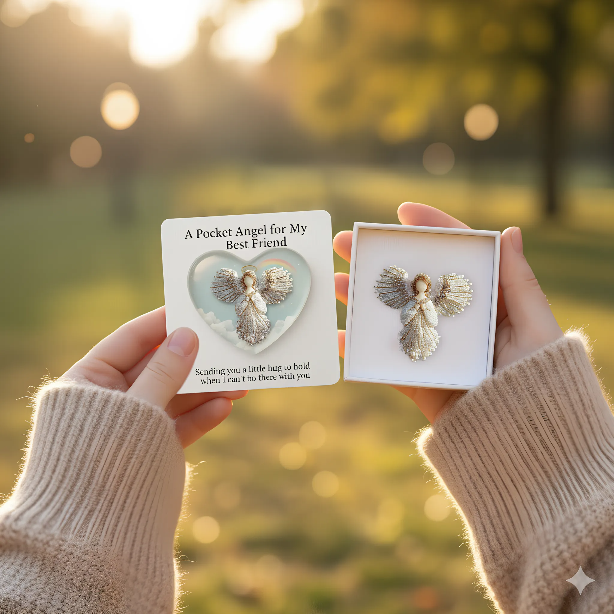 Pocket Angel for My Best Friend – A Little Hug They Can Carry Everywhere
