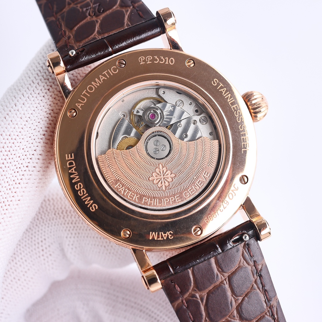 Patek Philippe Calatrava Engraved Watch