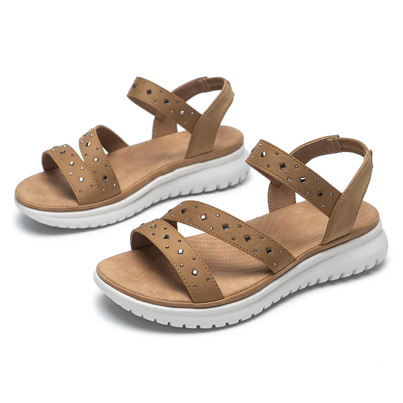 Non-Slip Soft-Soled Rhinestone Fashion Women Sandals