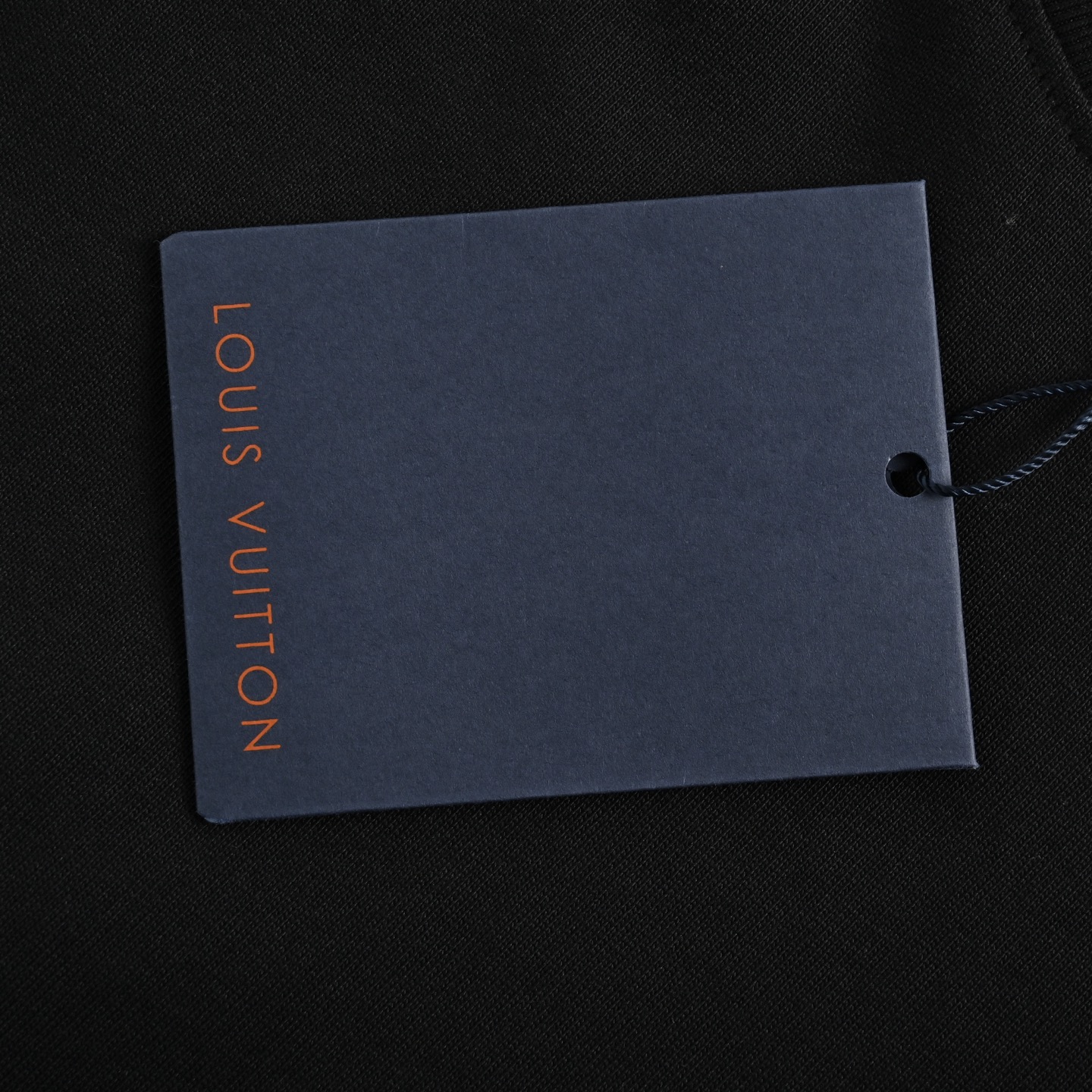Louis Vuitton 25ss neckline lettering embroidered short sleeves