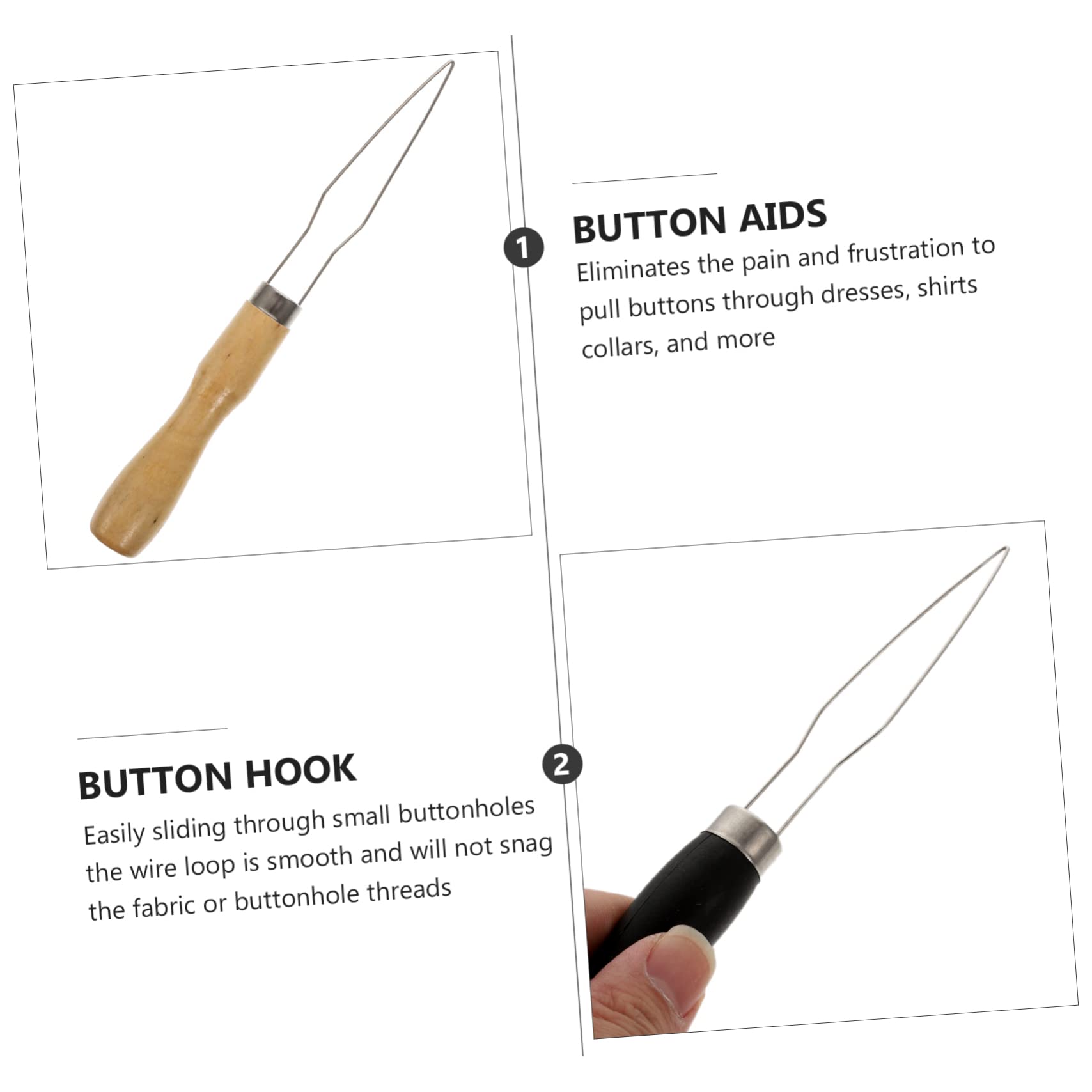 🔥Button Hook Aids -💖Give Weak or Arthritic Hands People Attentive Care💖