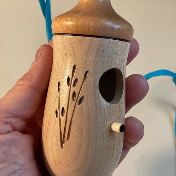 🔥Last Day Promotion-[SAVE 50% OFF]--Handmade Wooden Hummingbird House-Gift for Nature Lovers