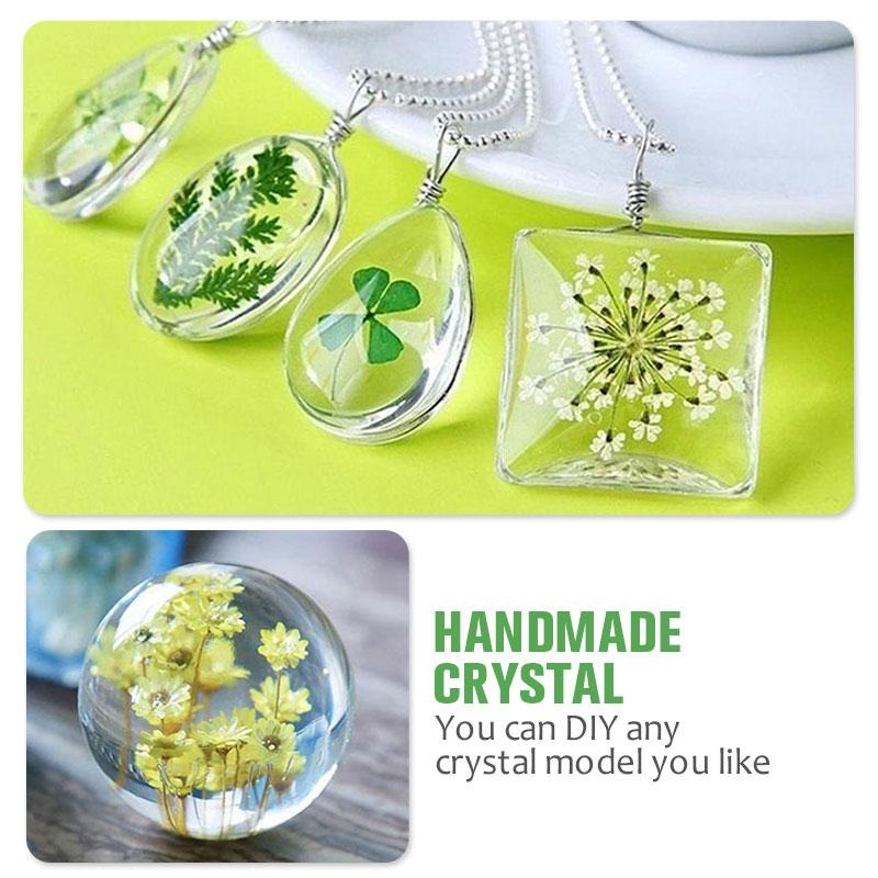 DIY Crystal Glue Jewelry -- One Suit Can Make All Products!