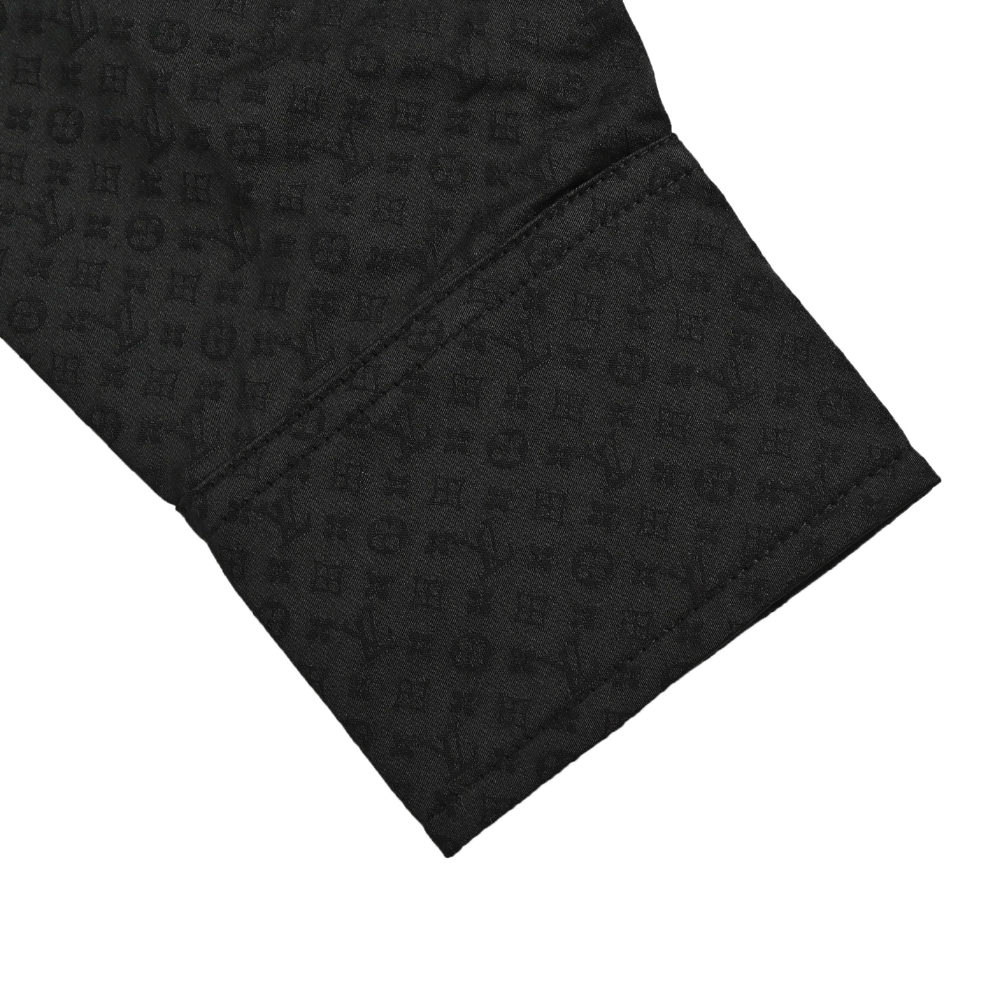 Louis Vuitton 25ss obscure monogram all-over jacquard shirt