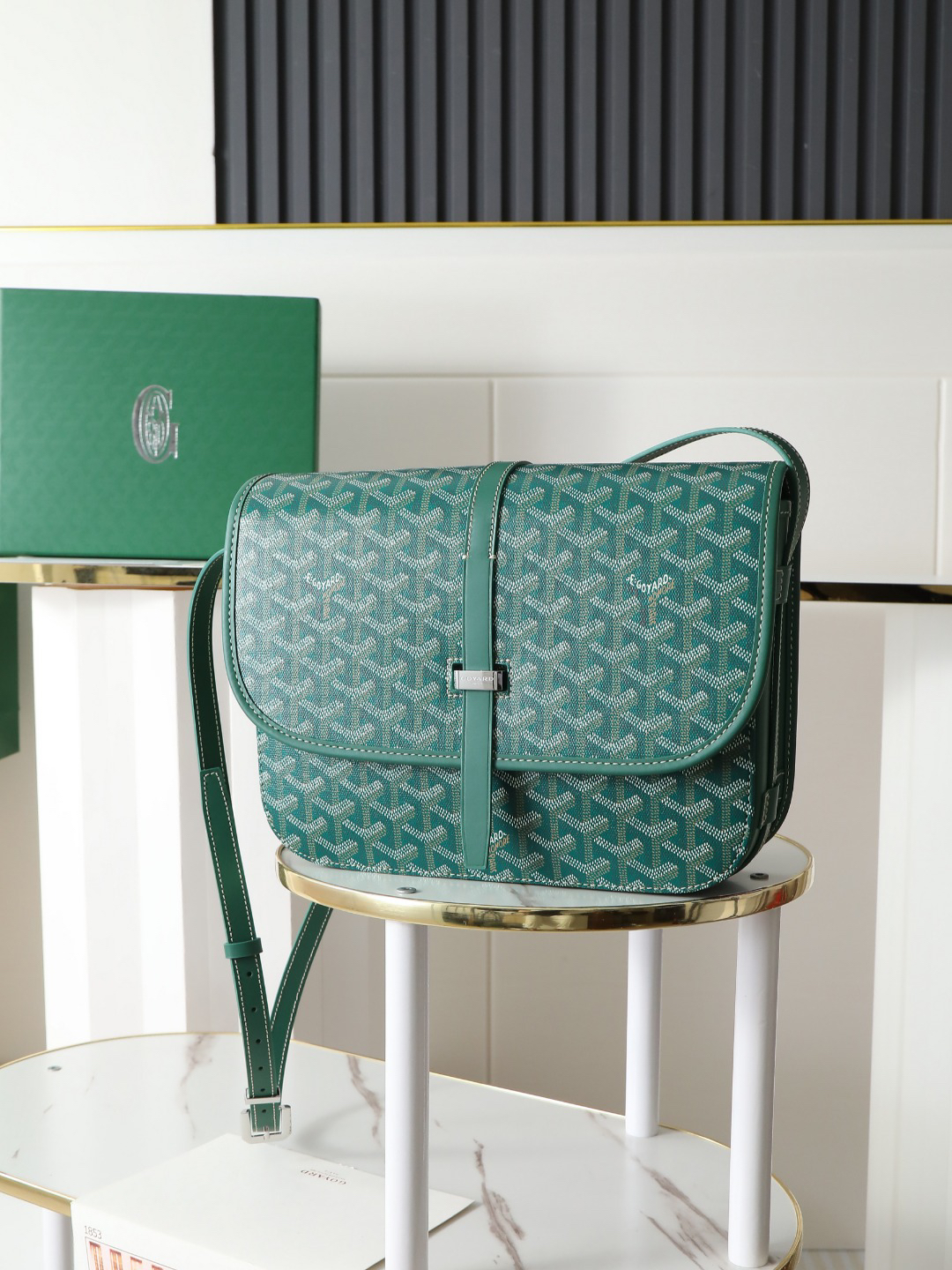 Goyard belvedère shoulder bag 244