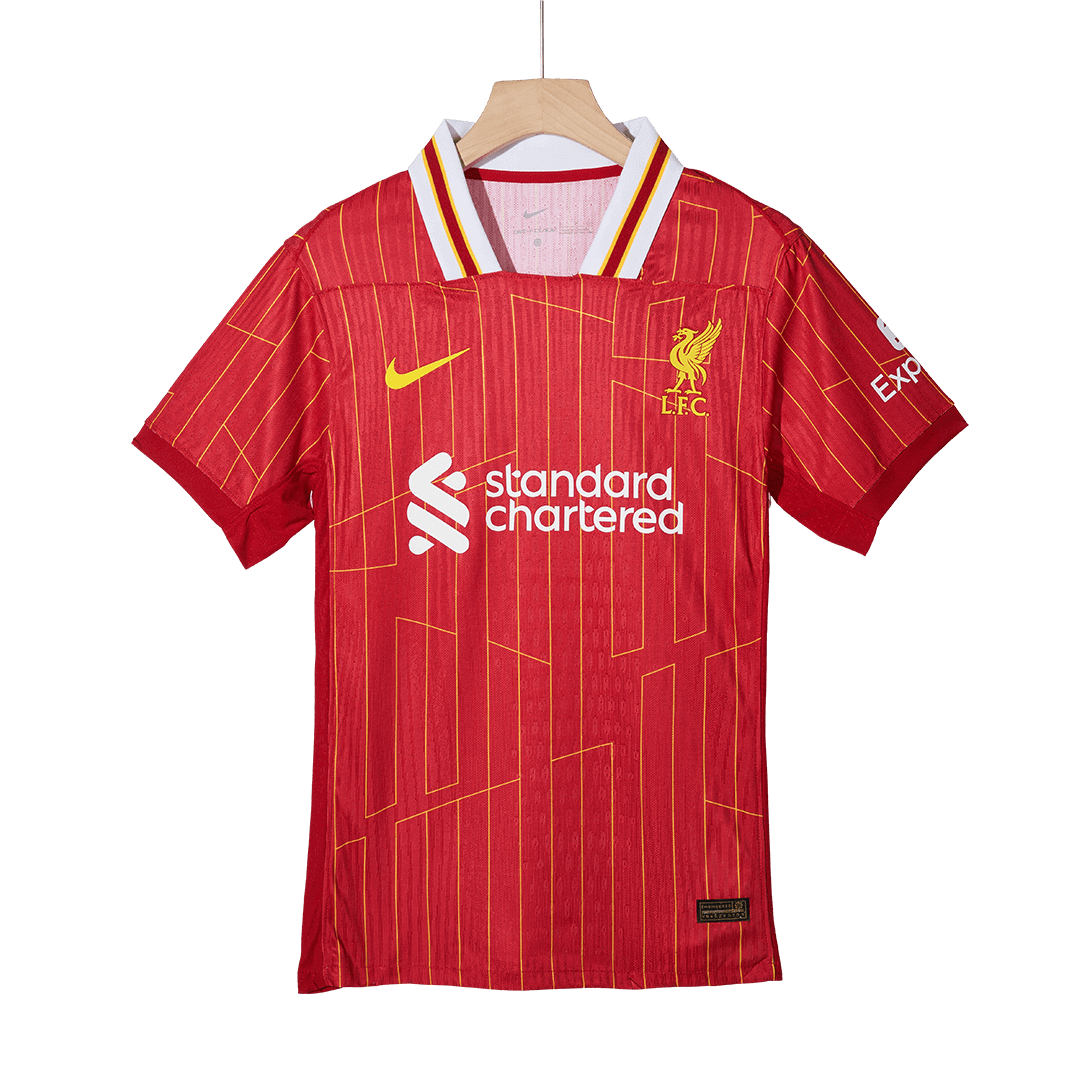 Authentic football shirt CHAMPIONS #20 Liverpool Home Shirt 2024/25