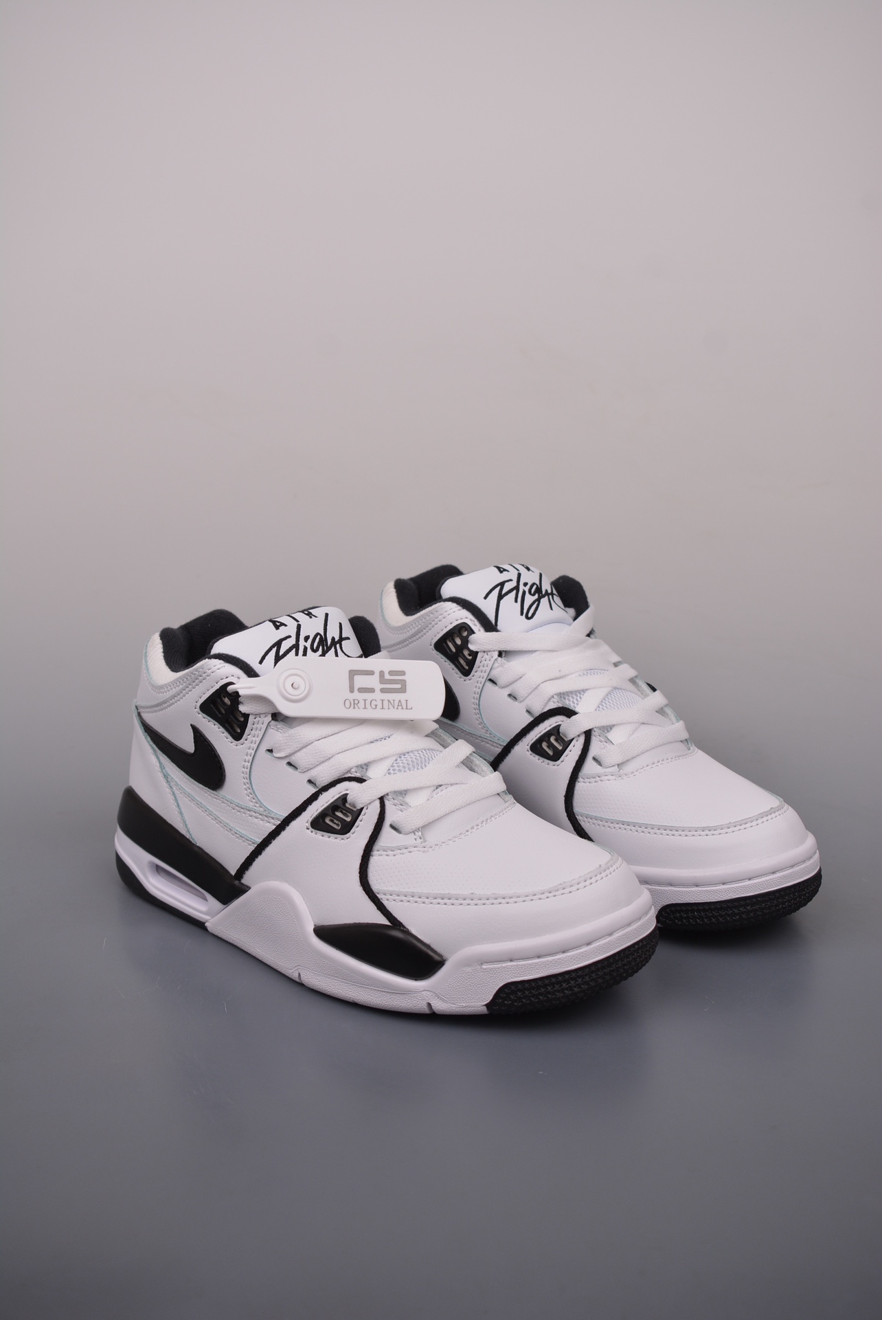 Nike Air Flight 89 Black and White  HF9382-100