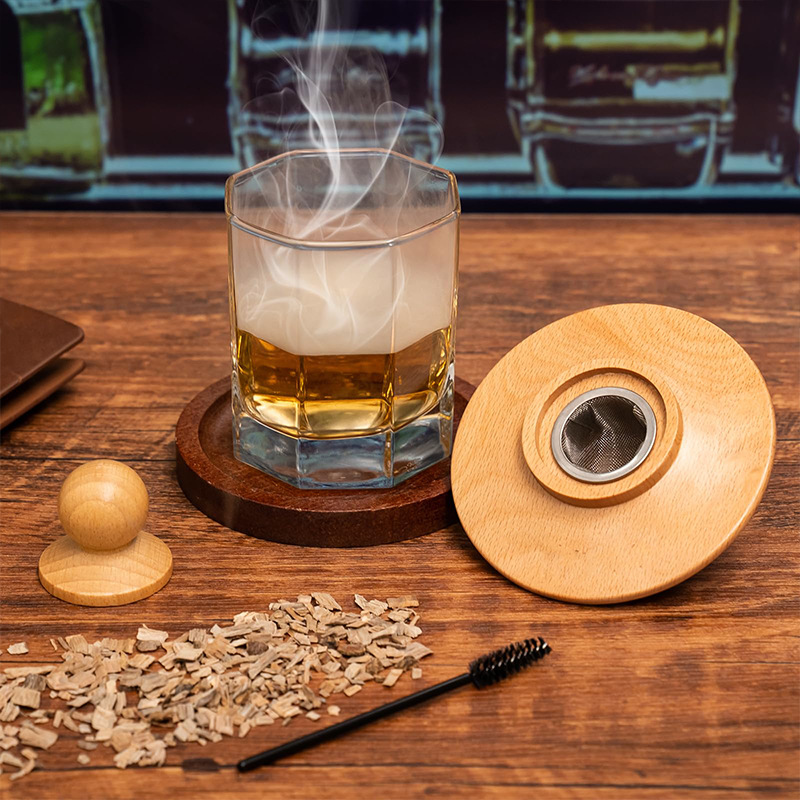 Whiskey Smoker Kit, 6 Flavors of Wood Chips