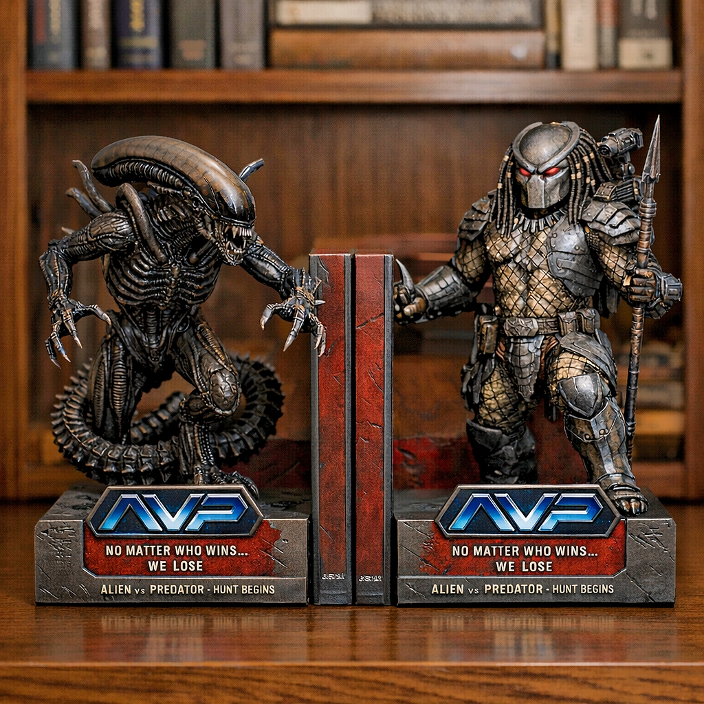 Alien vs. Predator Bookends