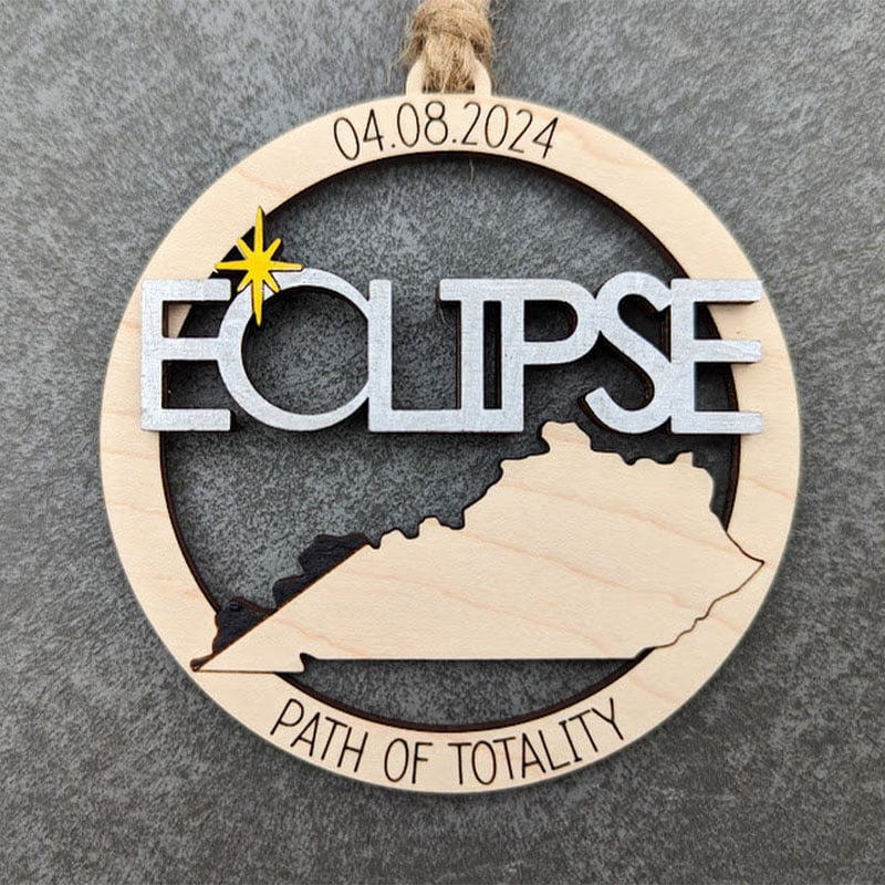 Solar Eclipse 2024 Ornament