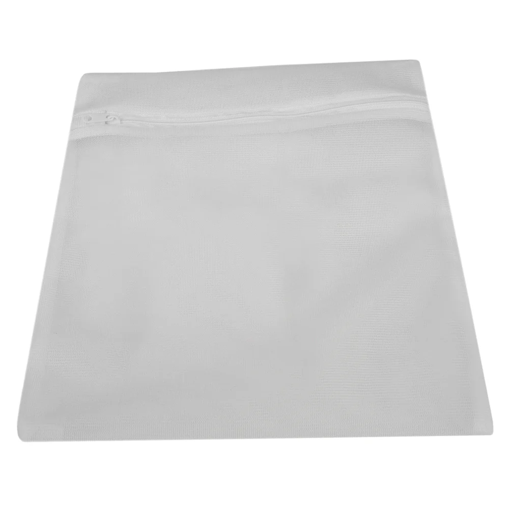 Home Basics 3 Piece Micro Mesh Delicate Intimate  Laundry Wash Bag, White