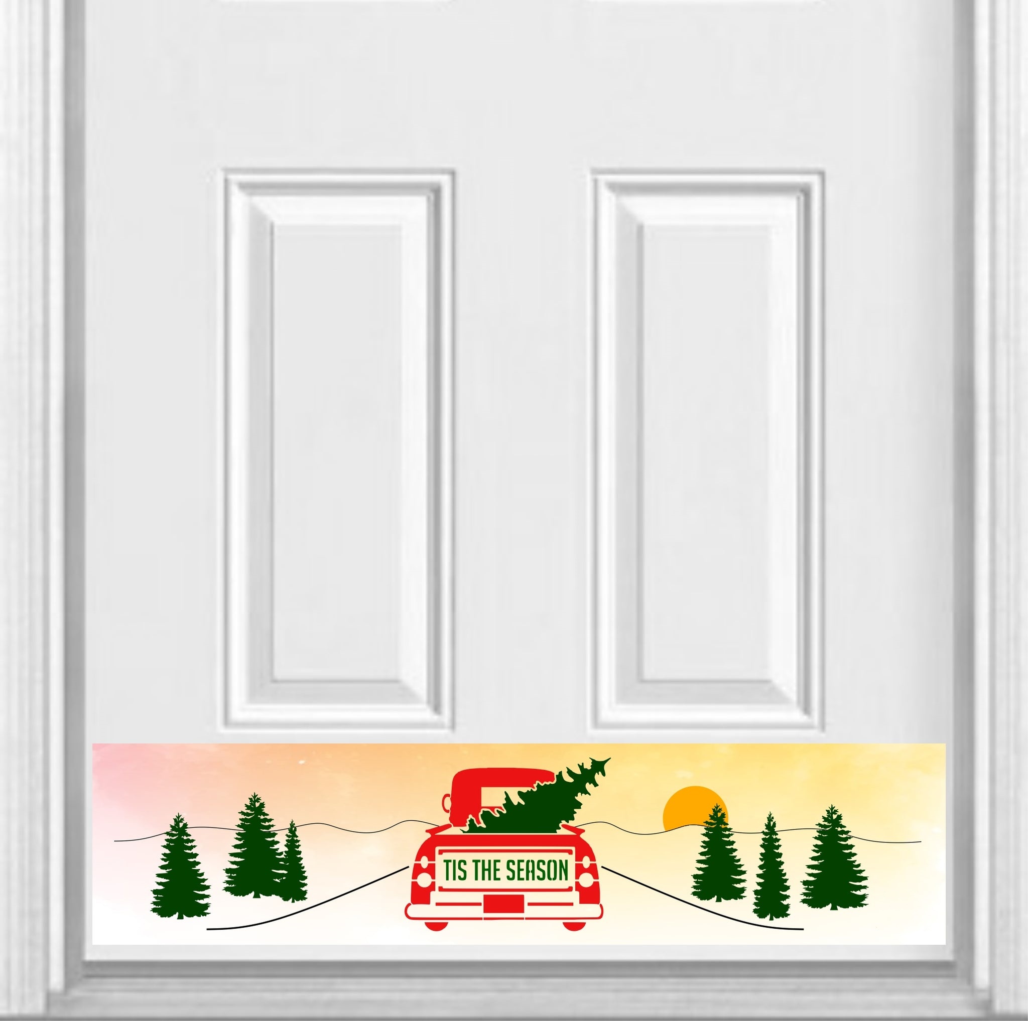 🎅2024 Christmas Promos🔥Deck the Door Decor | Rubber Magnetic Kick Plates | 8