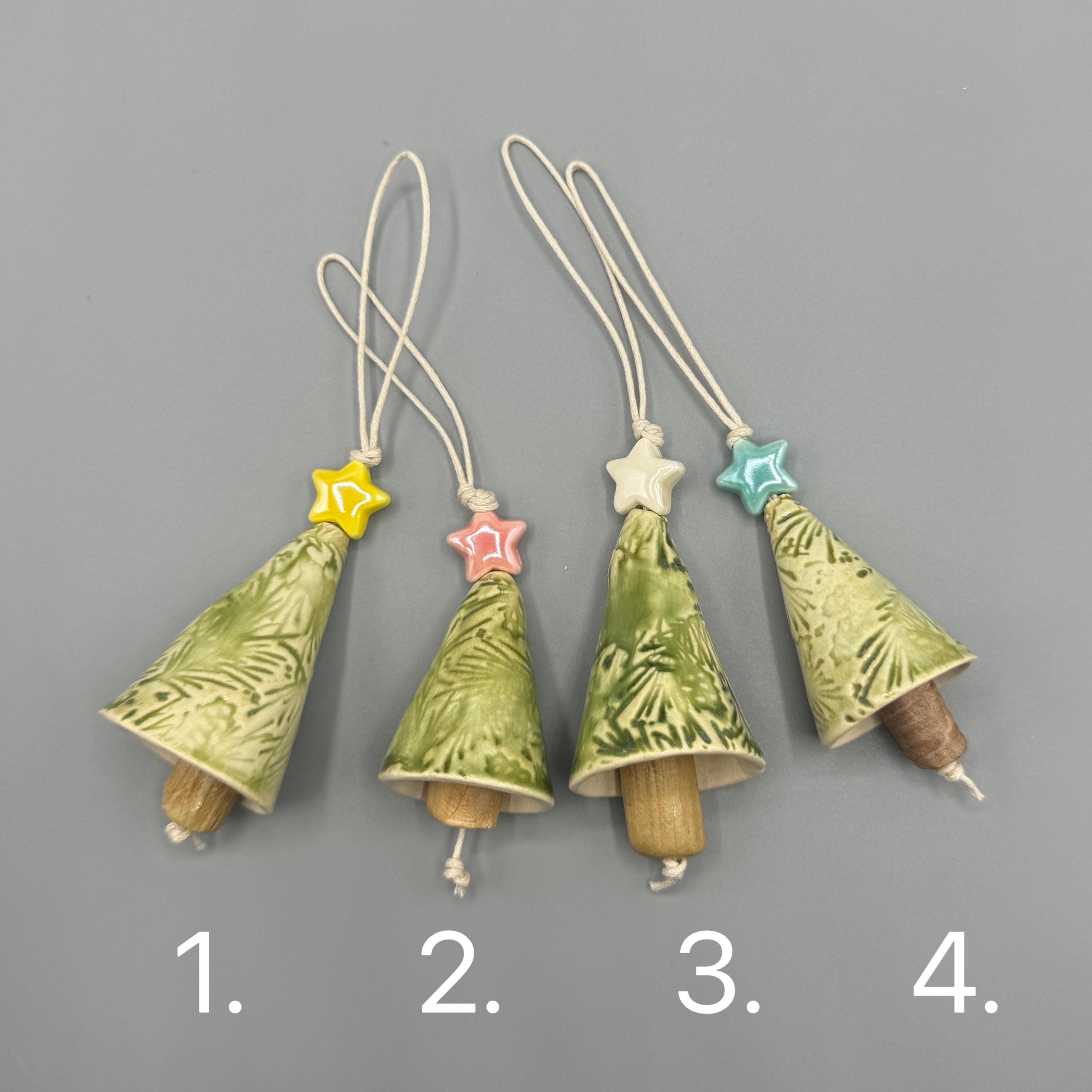 Christmas Tree Bell Ornament