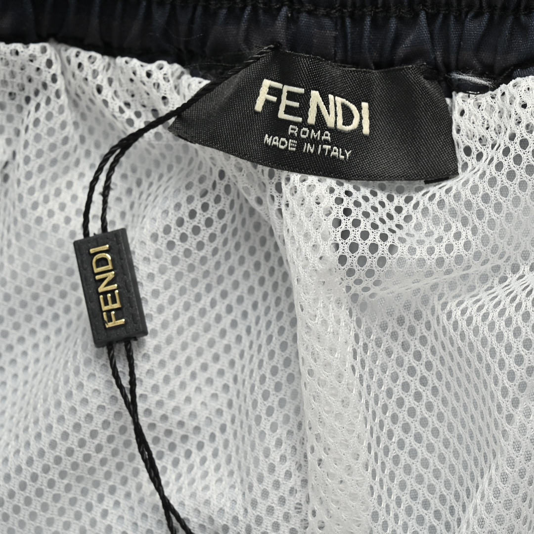 Fendi 24ss FF full print beach shorts