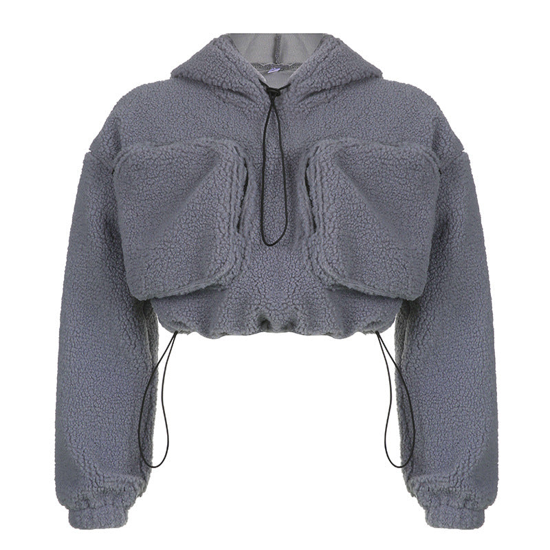 Women's Spell Back-to-Back Hoodie Lamb Coat