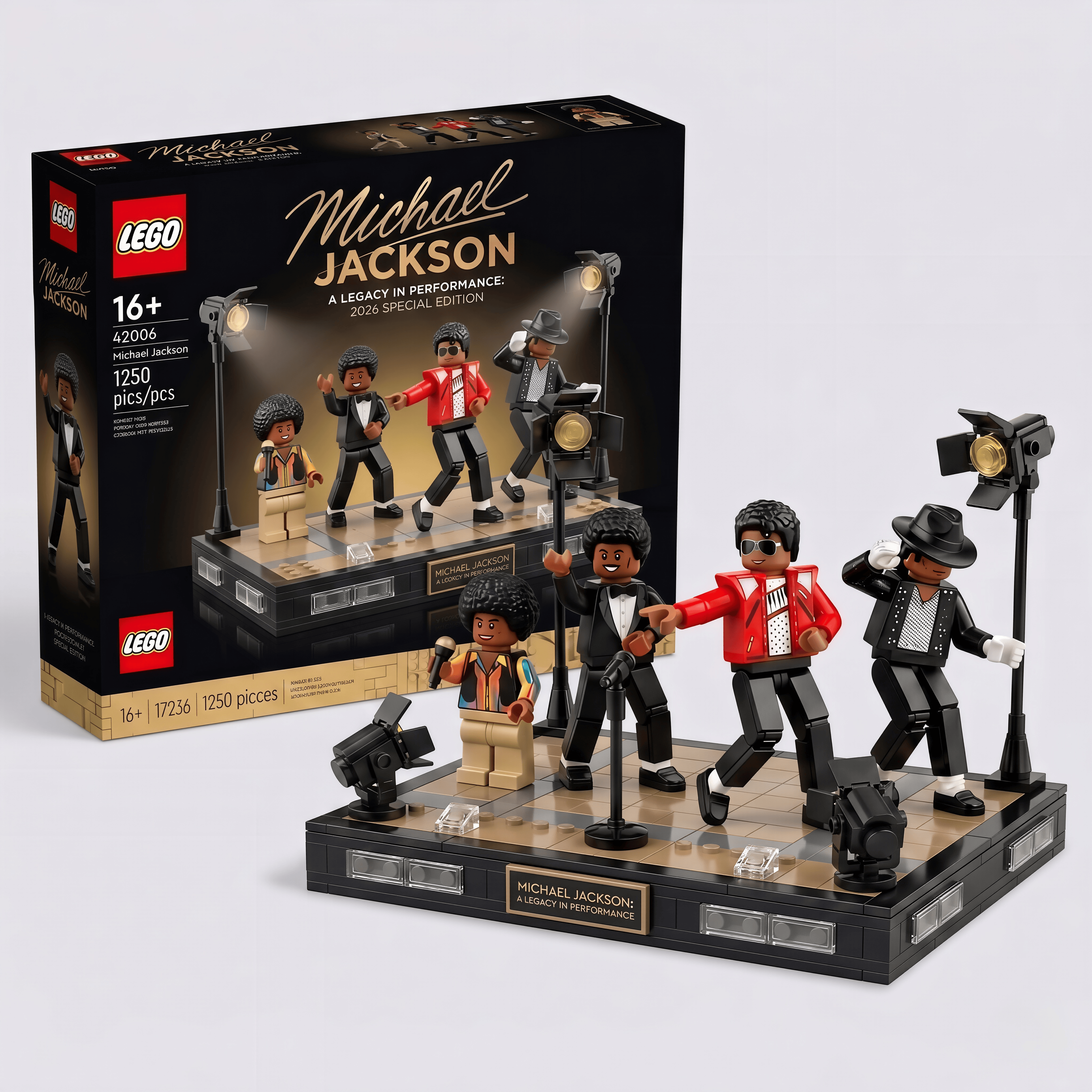 2026 Michael Movie Commemorative Edition Stage Building Blocks