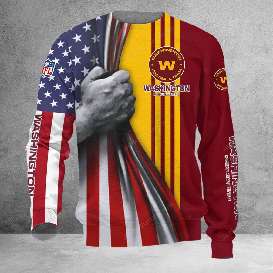 WASHINGTON 3D HOODIE SKULL0804