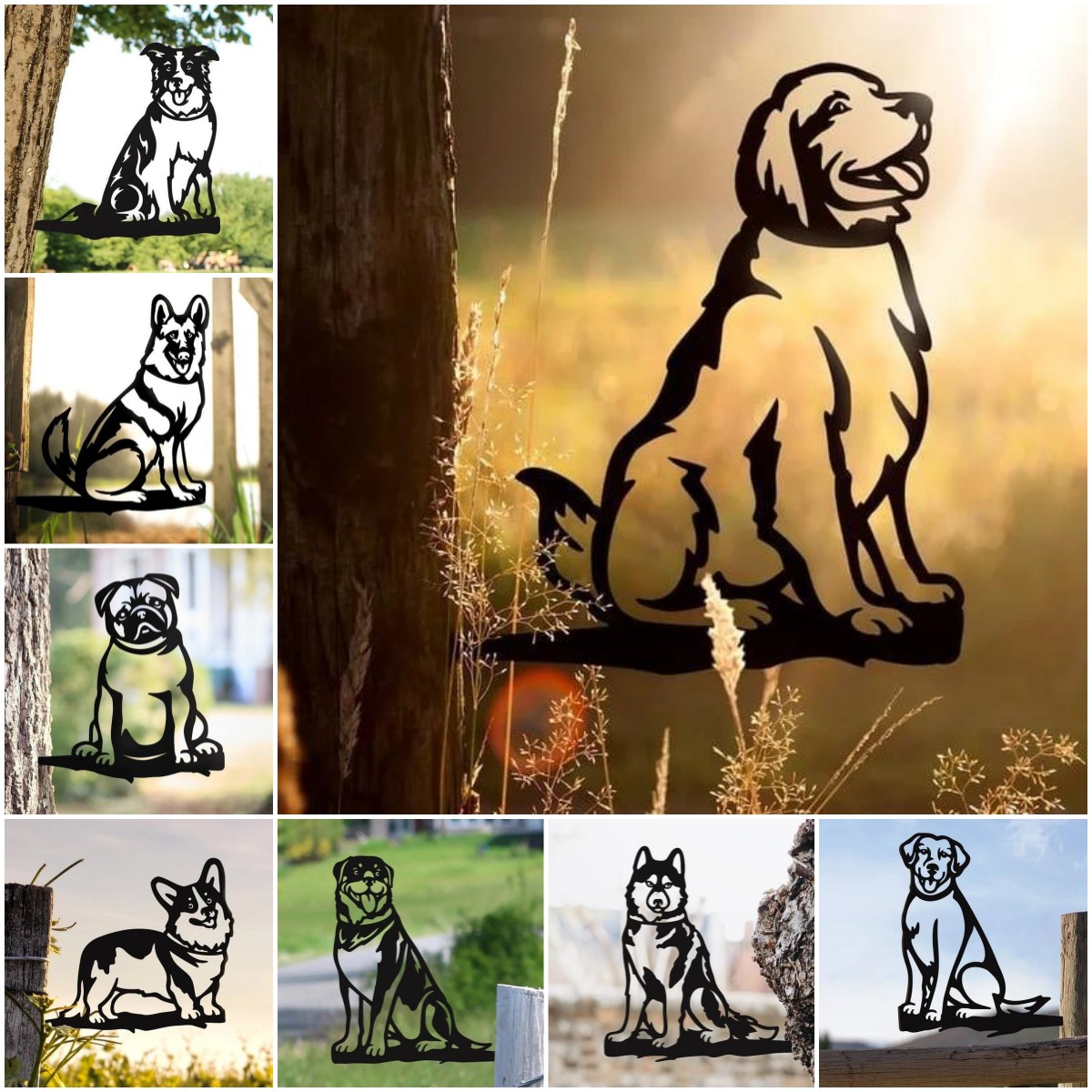 (🔥Last Day Promotion-SAVE 60% OFF)-Adorable Dog Stake Decoration-BUY 2 GET 5%OFF & FREE SHIPPING