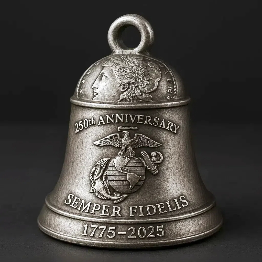 The 250th Anniversary military commemorative Morgan Silver dollar Bell