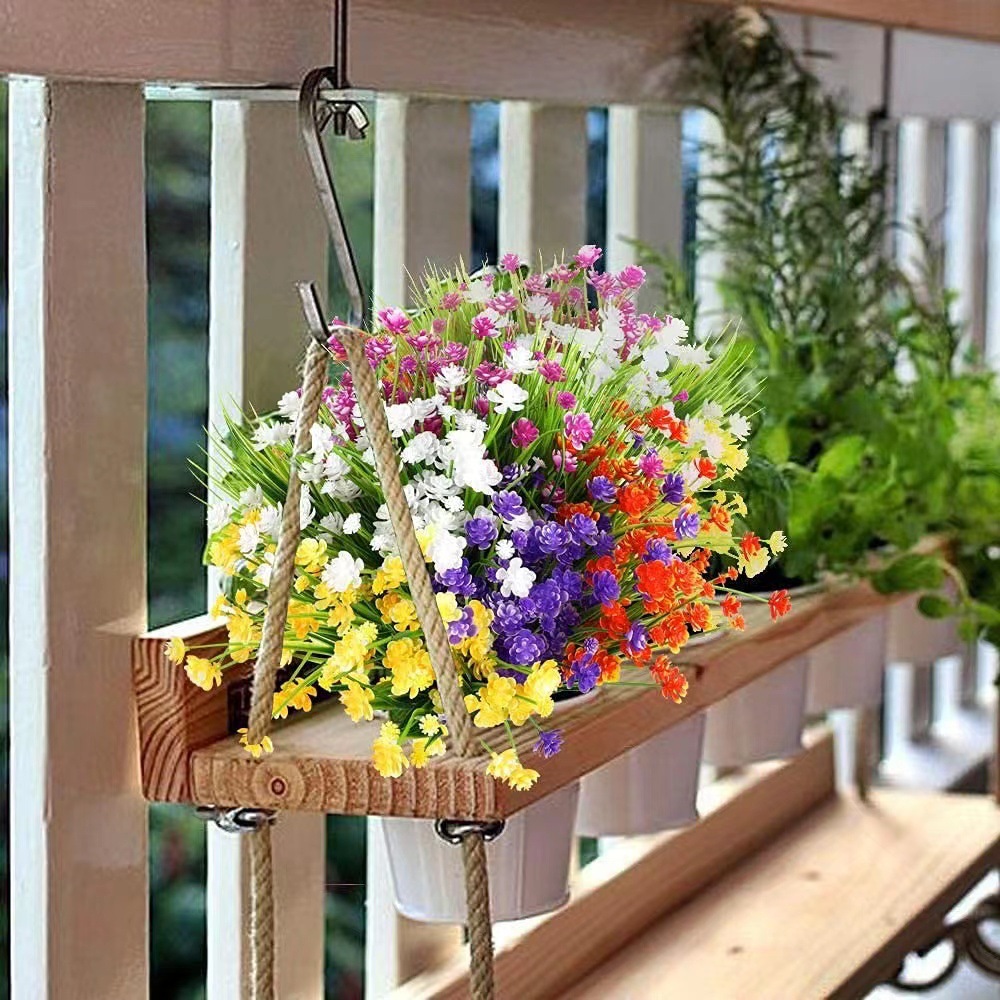 (🔥Last Day Promotion-SAVE 50% OFF)Outdoor Artificial Flowers-BUY 2 GET FREE SHIPPING