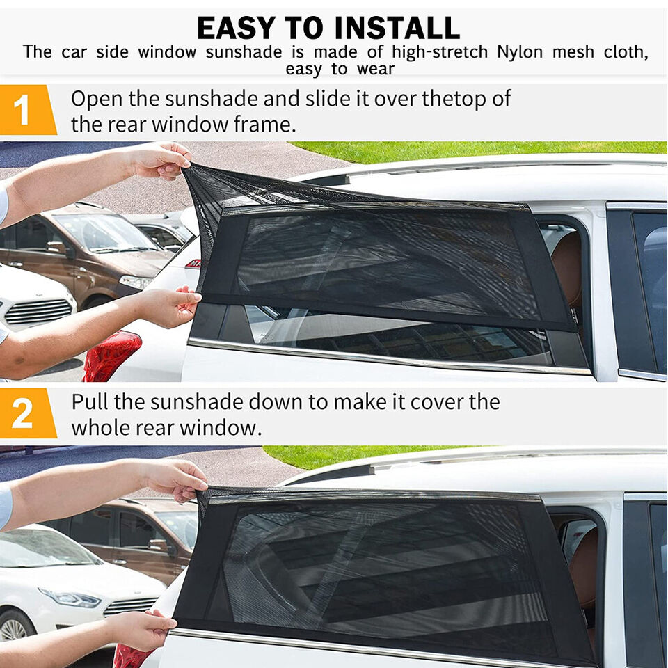🔥Kaufen Sie 2 kostenlose Versandkosten🔥Auto-Moskitonetz für Sonnenschutz-Sonnenschutz (4 Stück)