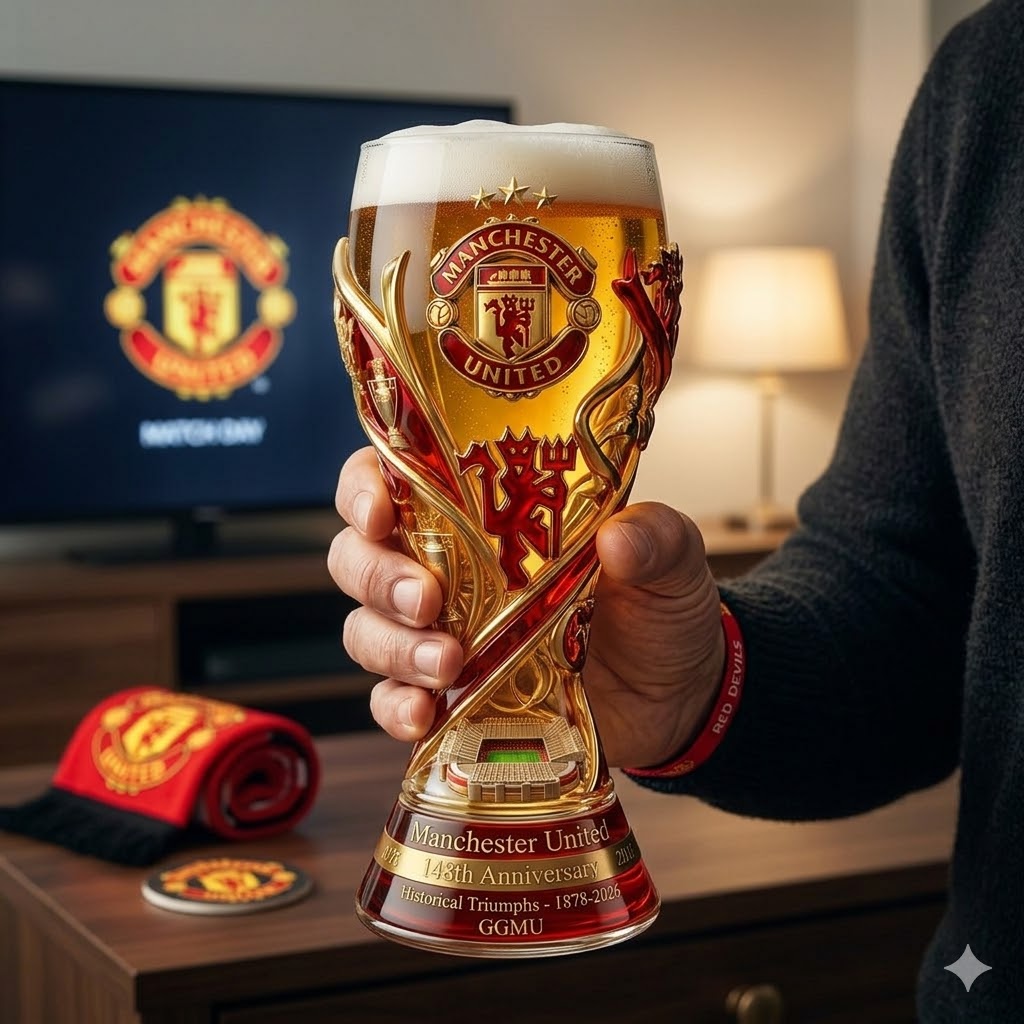 Manchester United 148th Anniversary Legacy Edition Collector Glass