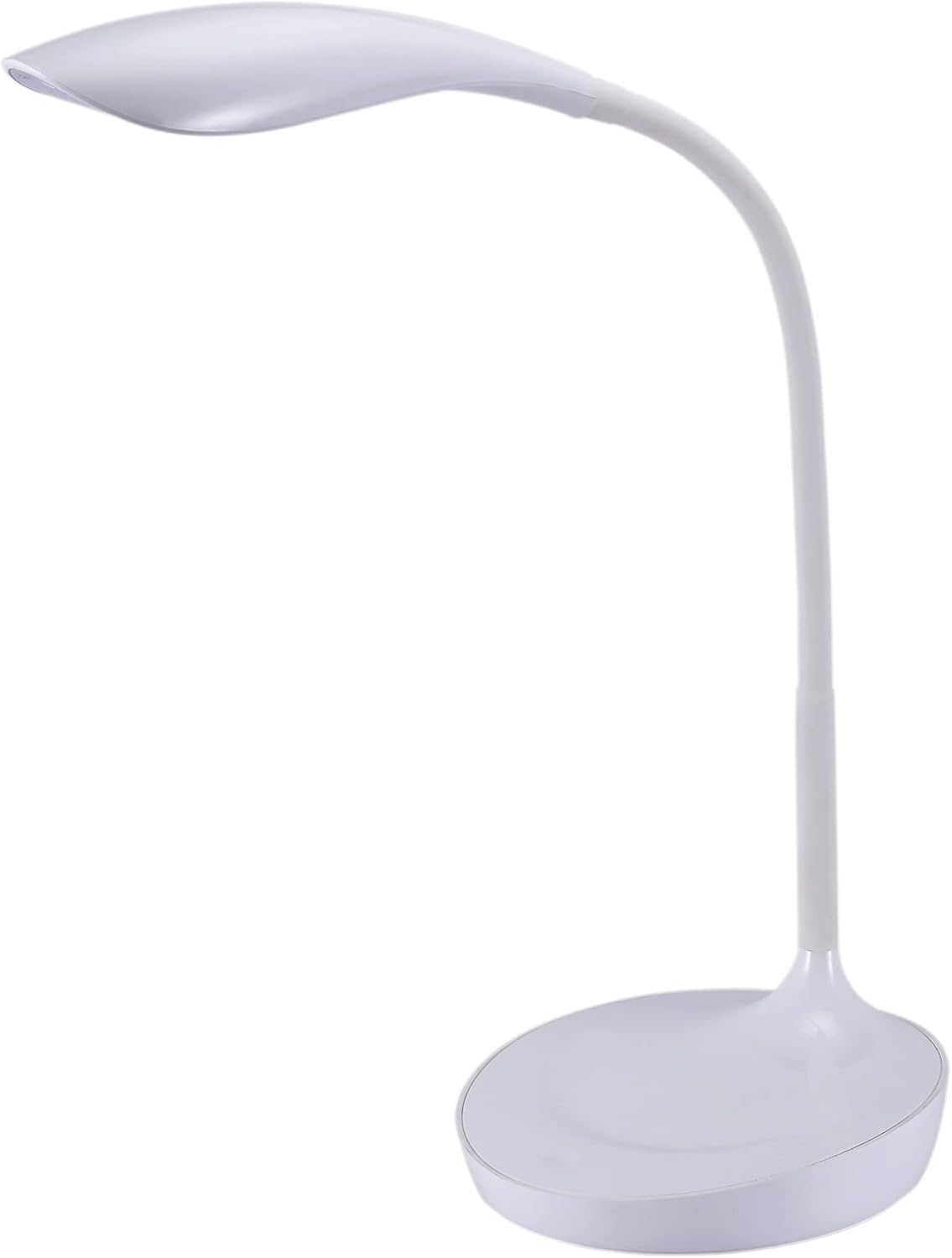 Bostitch Office LED Gooseneck Desk Lamp with USB Charging Port, 3 Dimming Levels, Touch Control, Blue (VLED1502-BLUE)